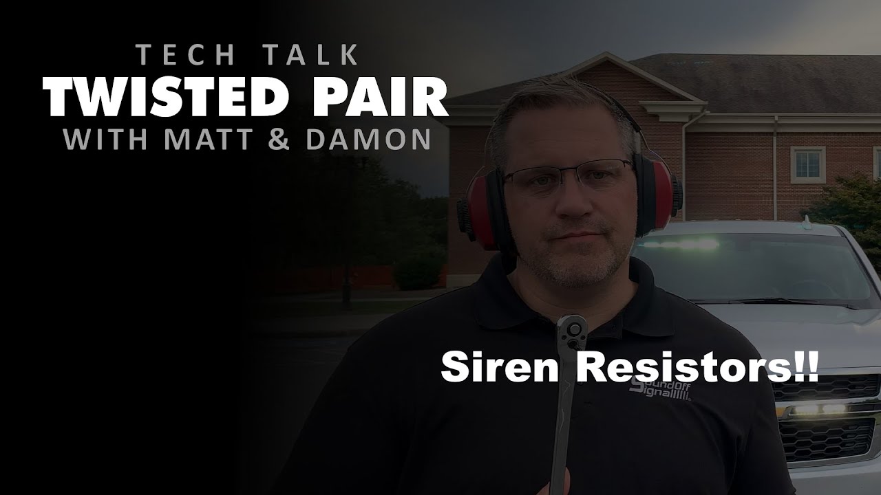 Twisted Pair - Tech Talk - Siren Resistors!!