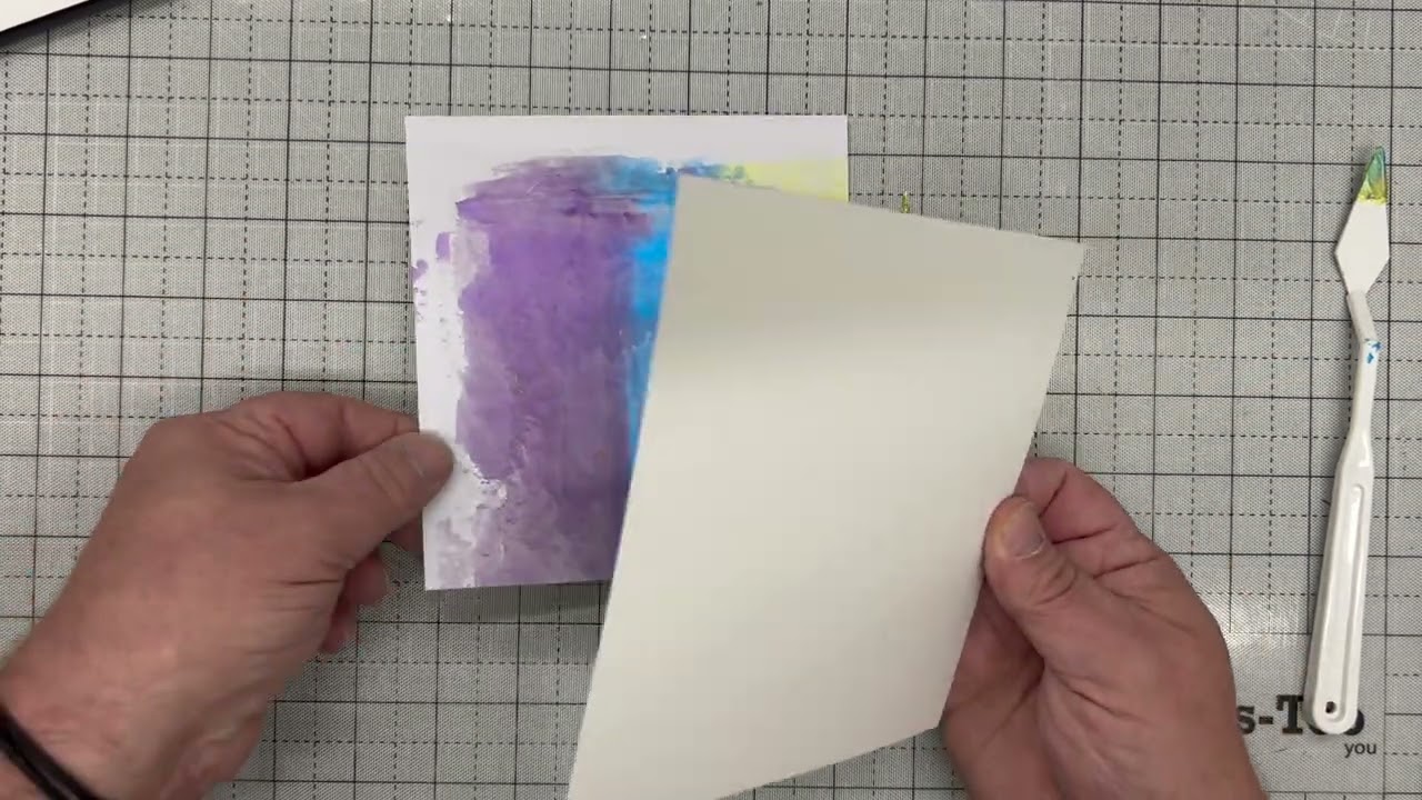 JND Frames & Craft Artist Moonlight Pastes - Quick Make Card for The Art of Craft Ltd