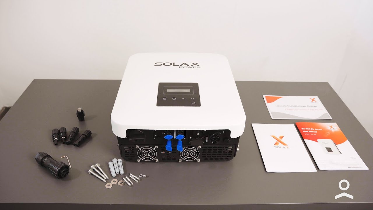 Unboxing - Solax X3 MIC inverter (ENG)