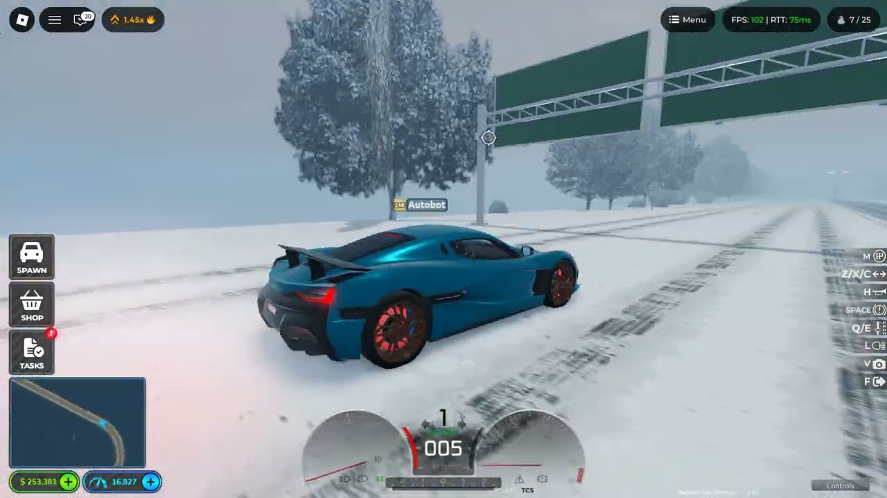 Realistic Car Driving™ Remark Zenon max tuned top speed sport + comfort