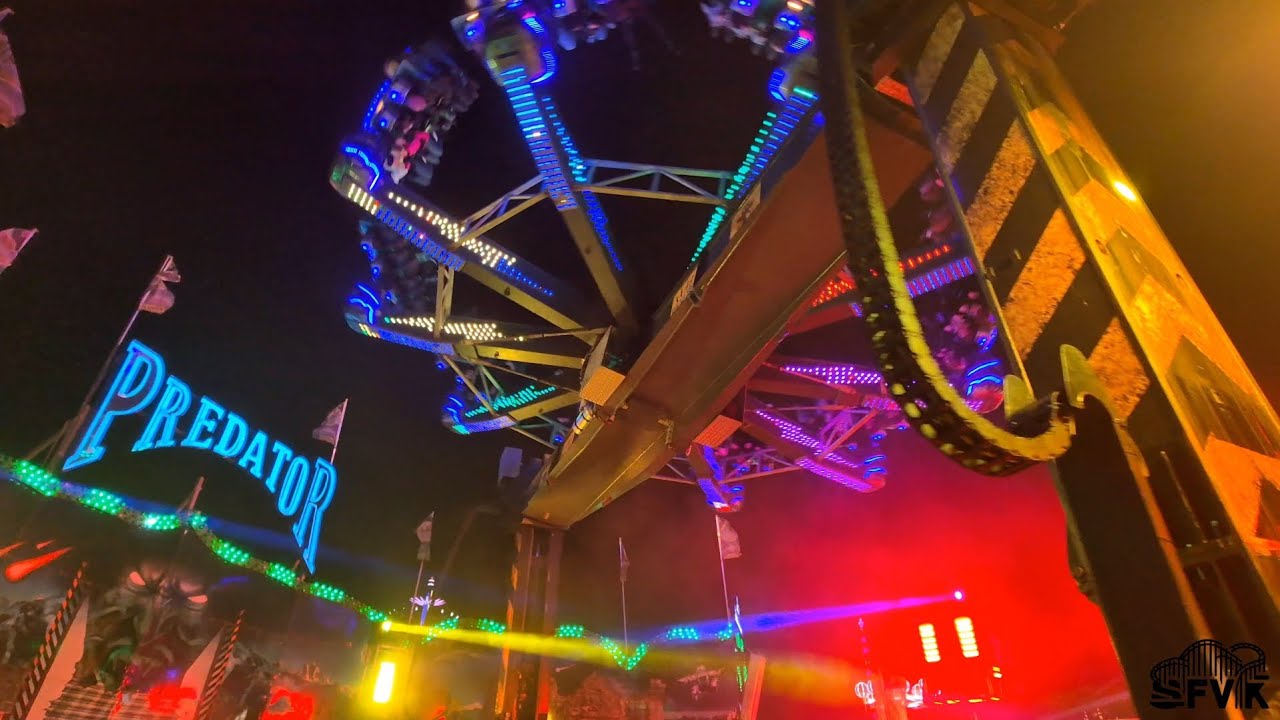 Kaisers Predator (Offride), Hamburger Dom 2024 (Winterdom), 4K 60FPS, Soriani & Moser Top Star Tour