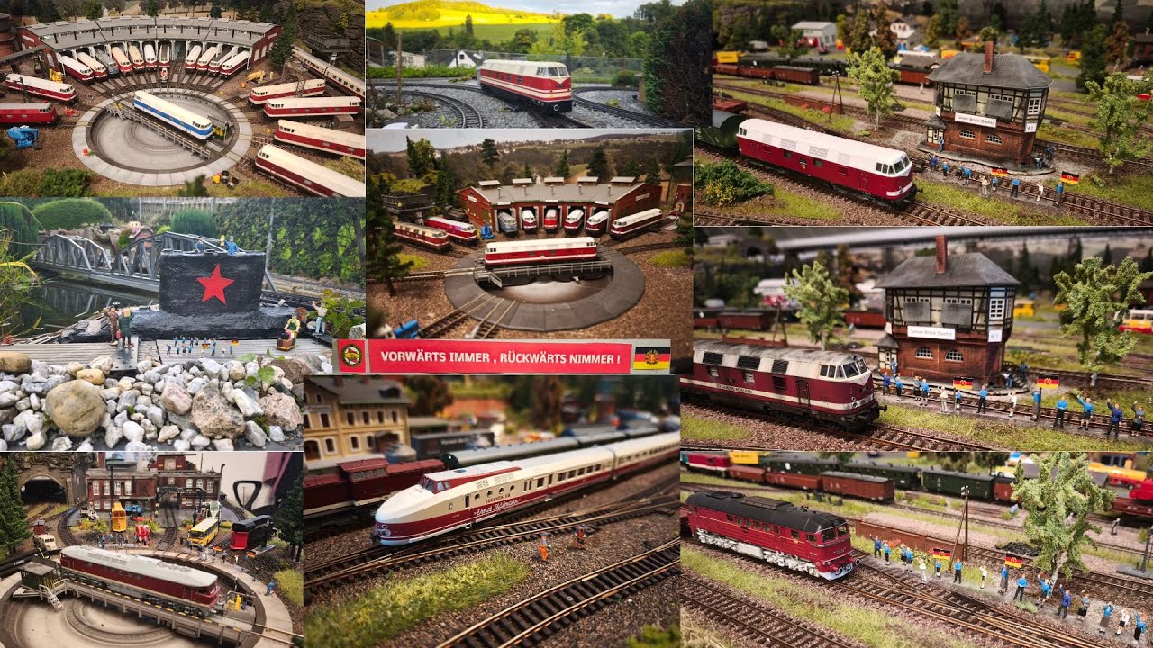🌹7.10⚒️DDR Jahrestag🌹Tag der Republik🌹VT18.16 Ernst Thälmann🚂Erich Honecker, Modelleisenbahn H0,TT,G