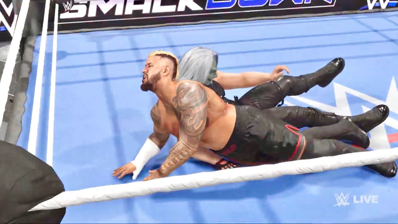Solo Sikoa Vs. Uncle Howdy: Smackdown, Singles Match - WWE 2K25 PS5