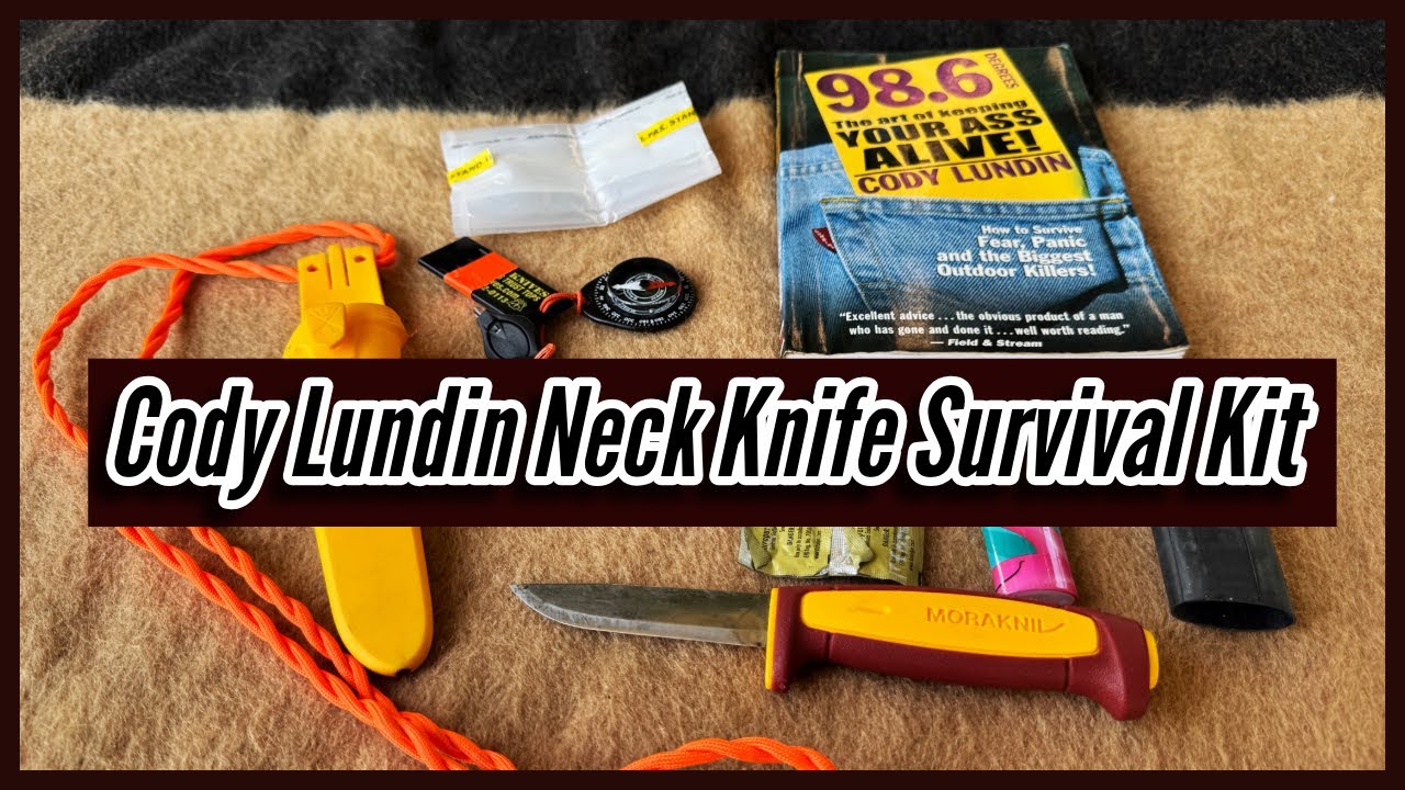 Cody Lundin Neck Knife Survival Kit 