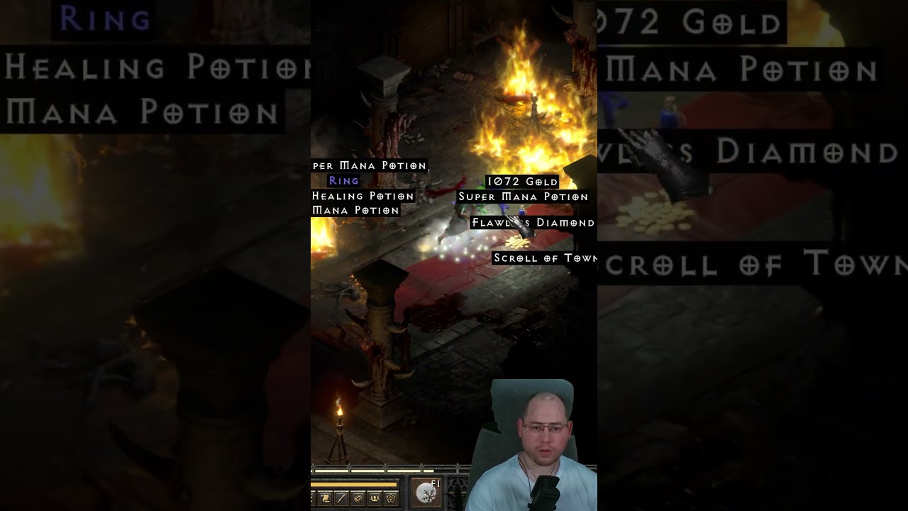 VEX RUNE?! D2R Hardcore #ssf #d2r #diablo2 #hc  #gaming #shorts  #online