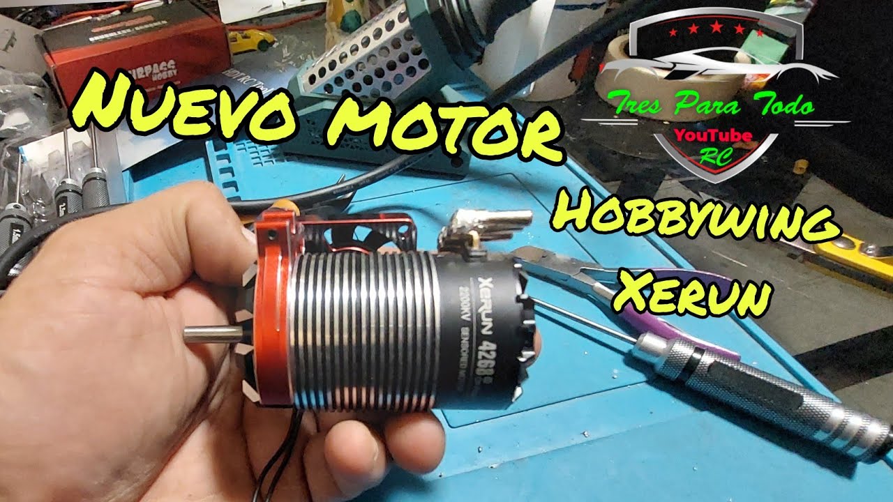 Montaje #hobbywing Xerun G3 4268 2200kv.
