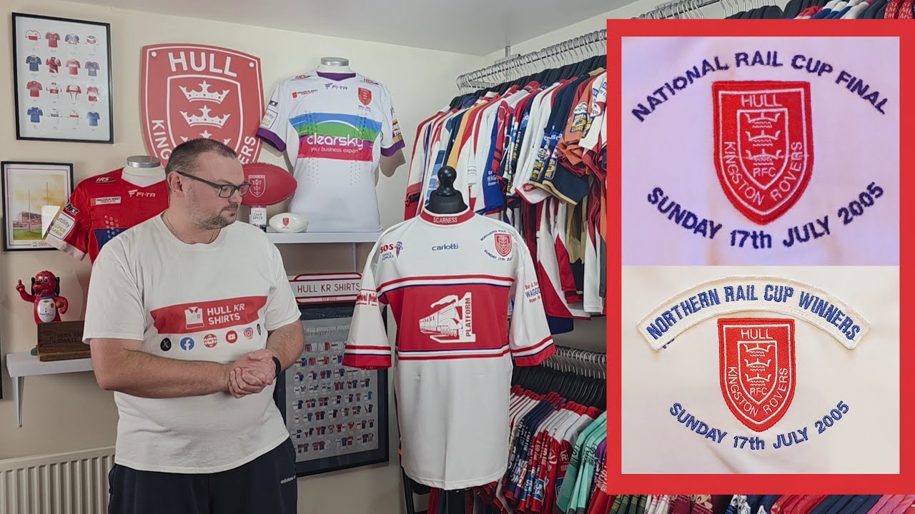 2005 Northern Rail Cup Final - #25 - Talking Shirts Episode 146 - Hull KR Shirts 