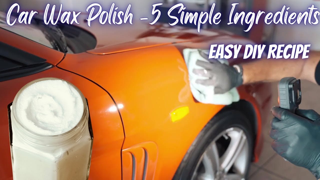 Shiny, Protected Car Surface | DIY Car Wax Polish | Personal & Commercial
