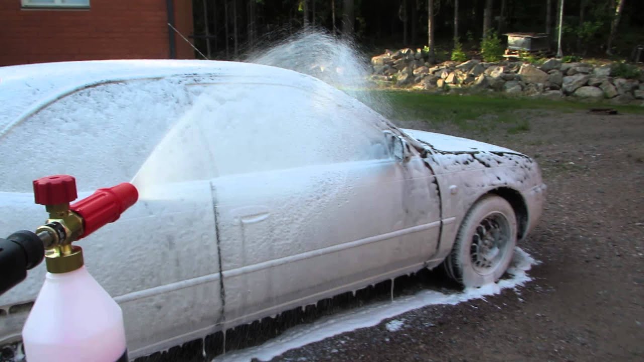 Autobrite snow foam lance