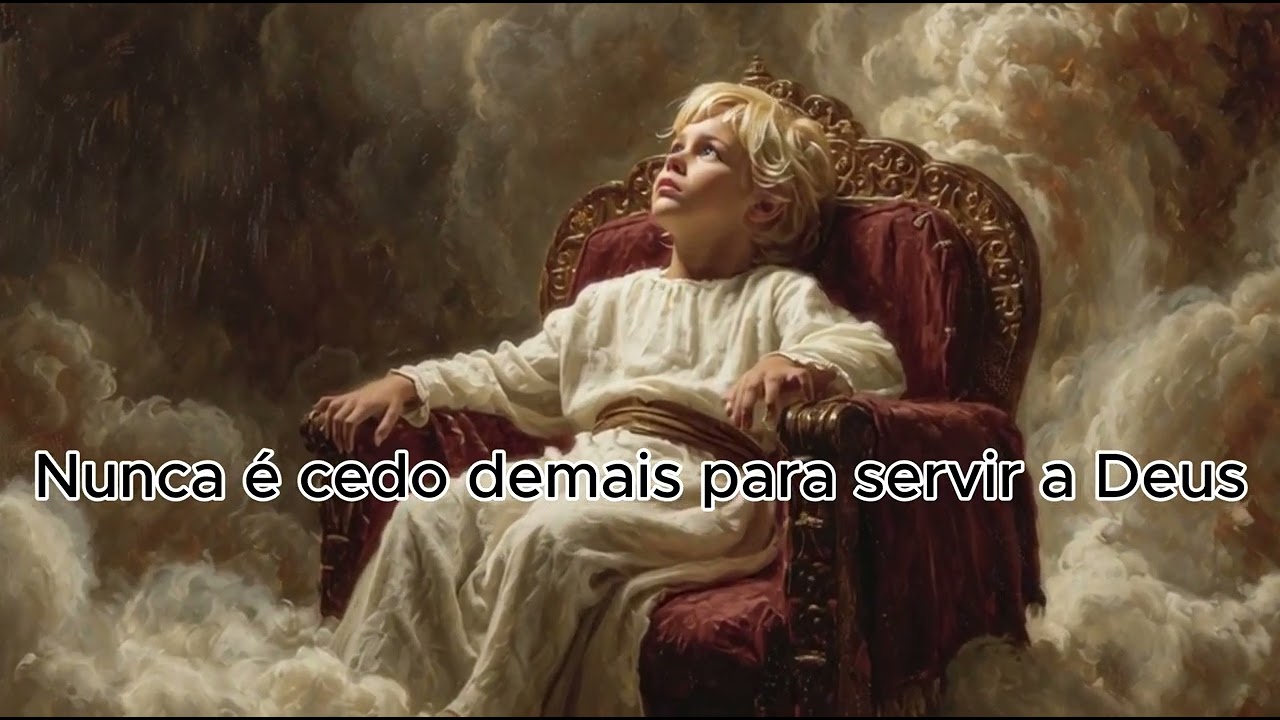 Nunca é cedo demais para servir a Deus