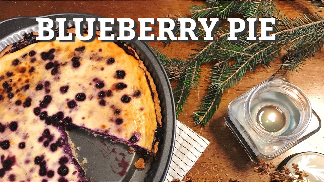 FINNISH BLUEBERRY PIE - MUSTIKKA PIIRAKKA - EVERYDAY FOOD IN FINLAND
