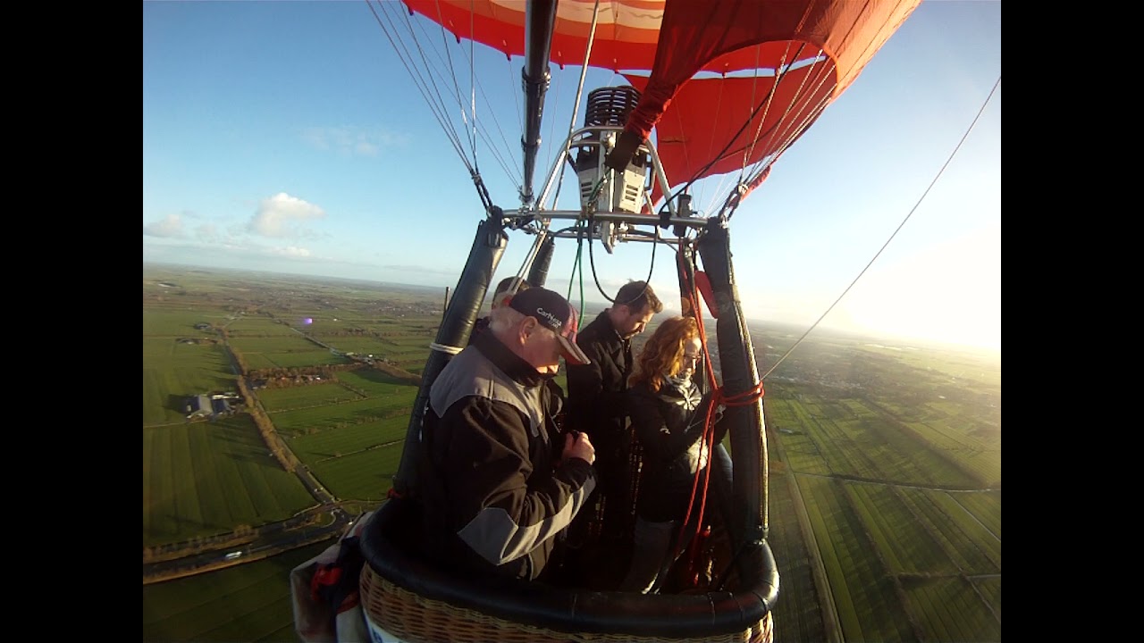 Opstijgen ballonvaart 22 nov. 2021