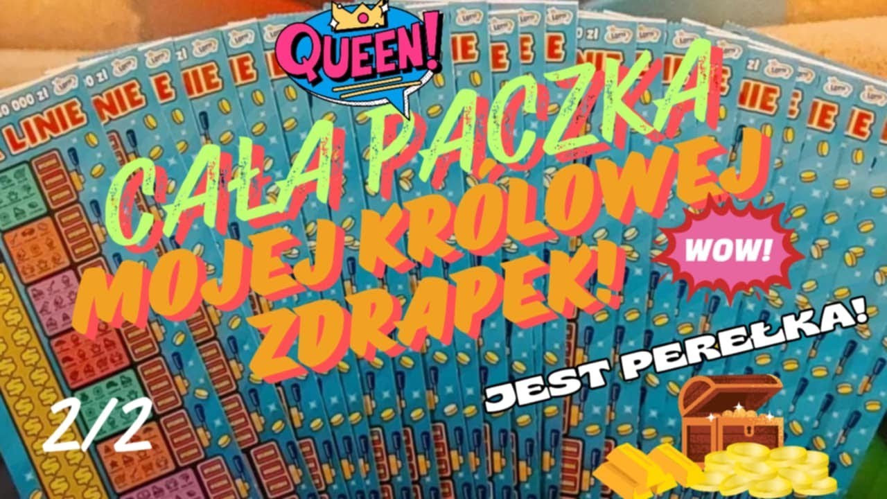 Zdrapki Lotto 👑 Cała paczka zdrapana!🥰 Jest perełka paczki!🥳Część 2/2🍀Podsumowanie 😱😍
