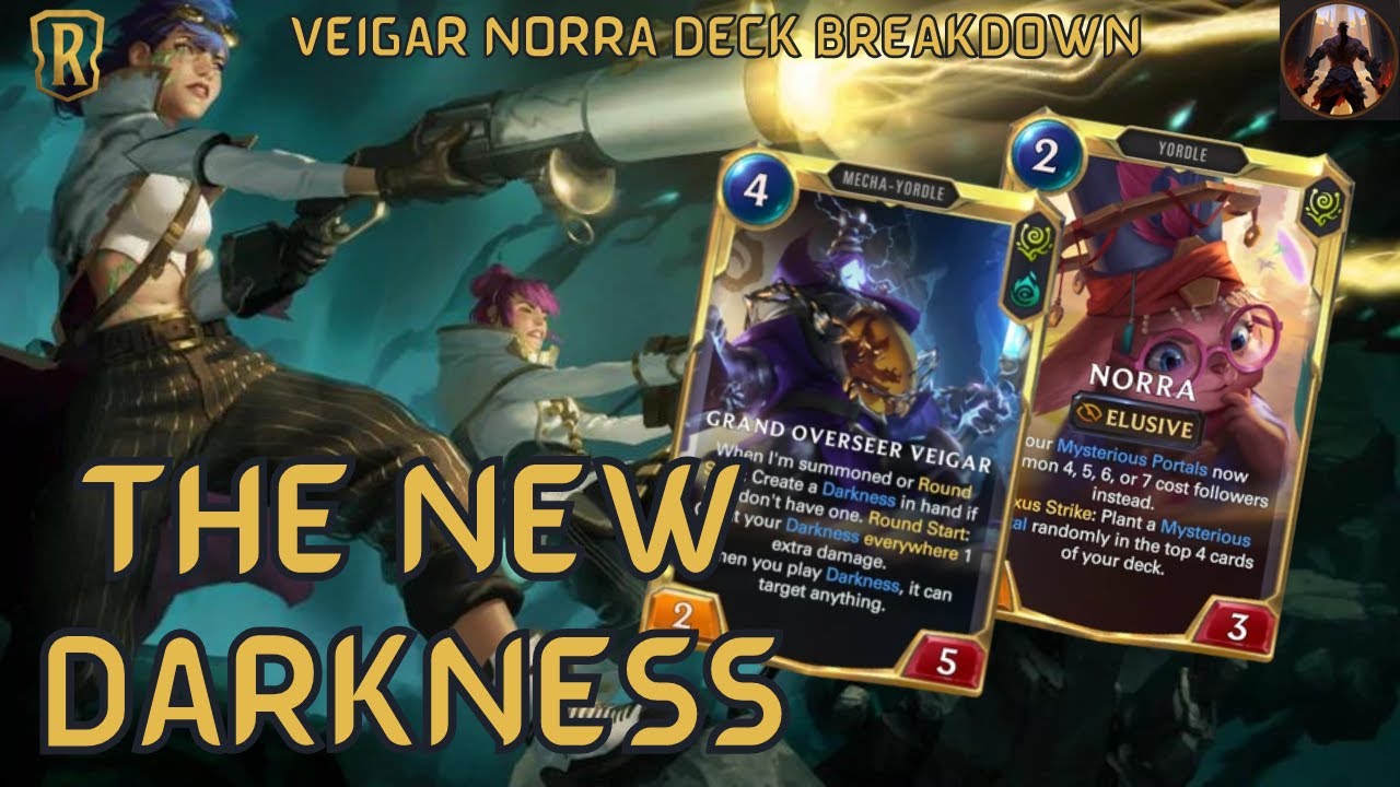 The New Way To Play Darkness ft. Veigar Norra | Deck Breakdown & Gameplay | Legends of Runeterra