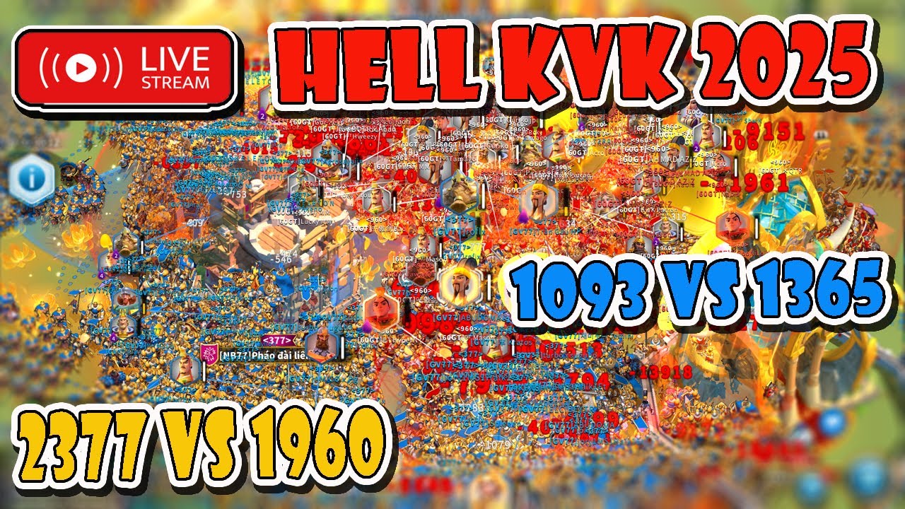 🔴 Pass 4 : 2377 Vs 1960 / 77 Đánh Úy Tín Quá . Pha Hủy Diệt 1960 Zone 5 #C12593