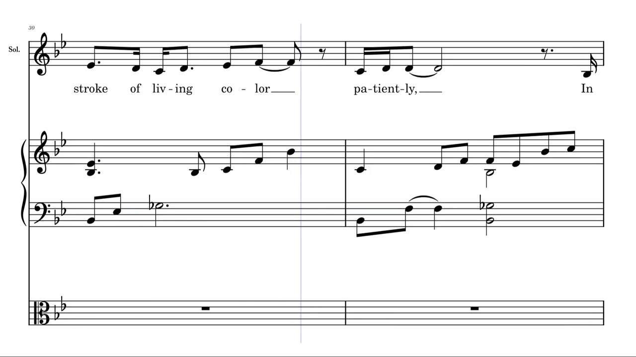 The Painter's Hand - Solo | Piano 