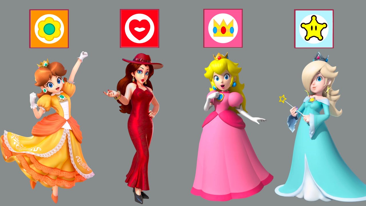 Princess Peach and Friends Become AMAZING Mermaids | Stars wow