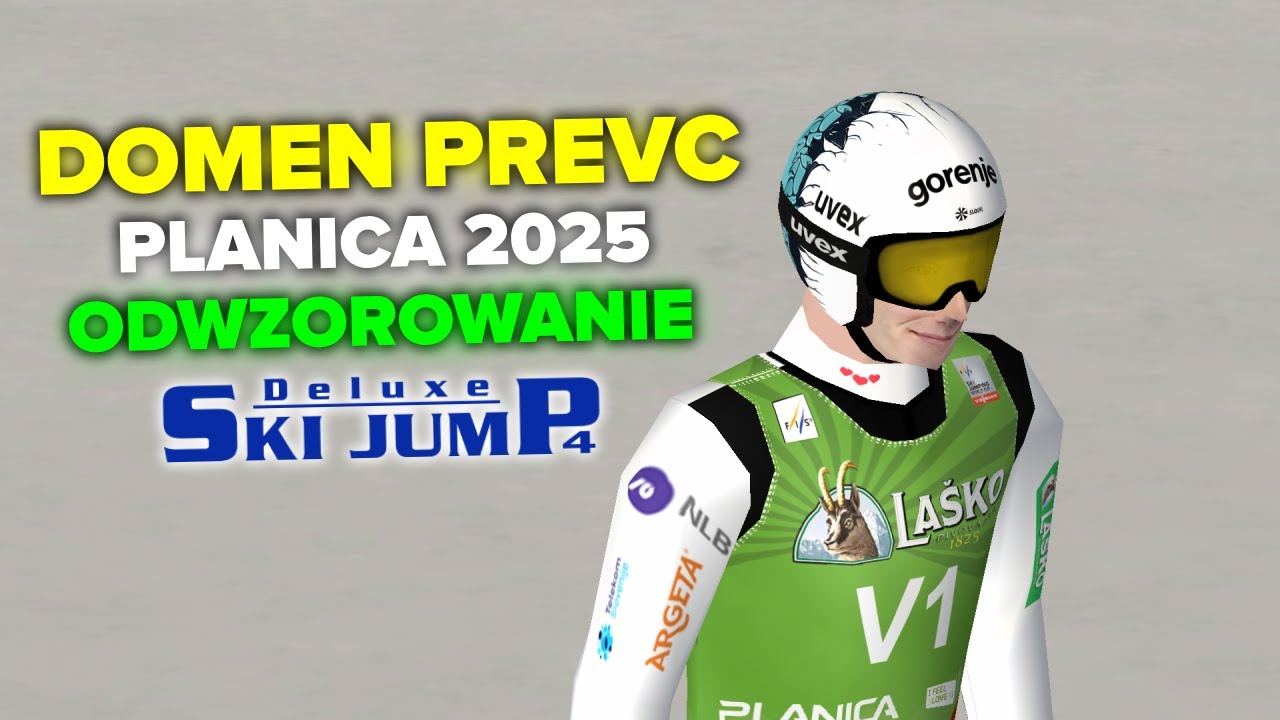 DSJ 4 Odwzorowanie (🔁POWRÓT🔁) #24 Domen Prevc 254.5m Planica 2025