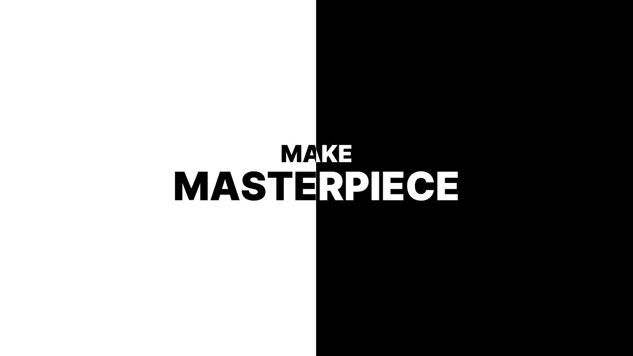 RCL, 「 MAKE MASTERPIECE 」