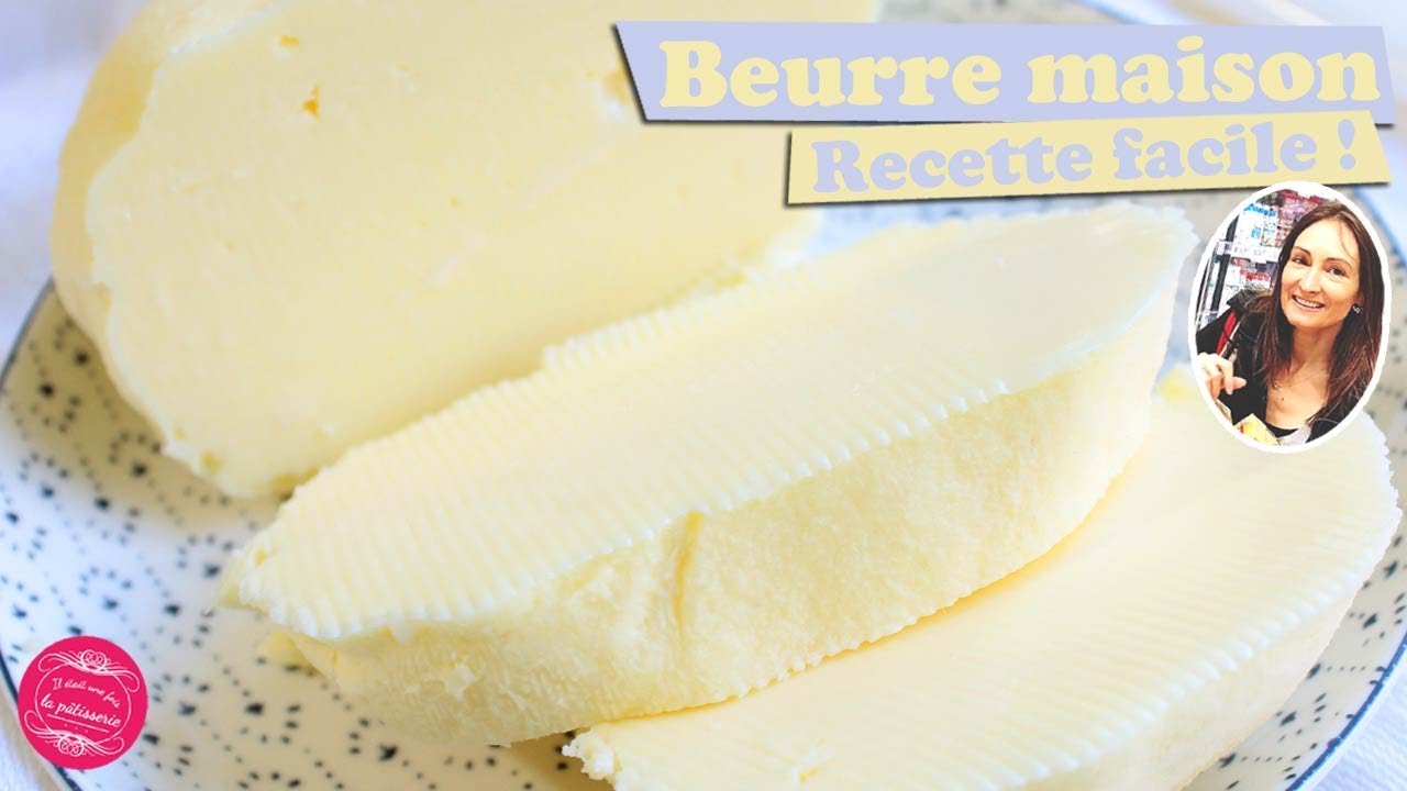 🥖 Comment faire du BEURRE MAISON ? RECETTE FACILE et RAPIDE ! 🥖