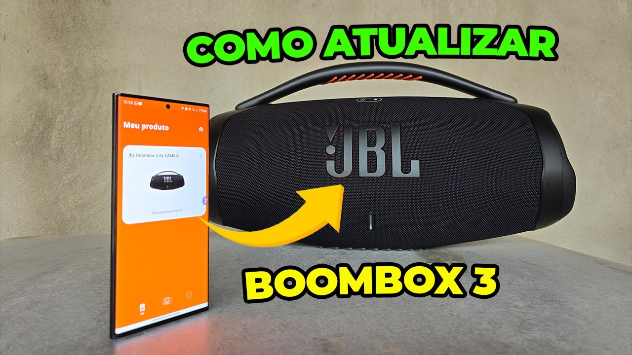 COMO ATUALIZAR O SISTEMA DA JBL BOOMBOX 3 FÁCIL E RÁPIDO