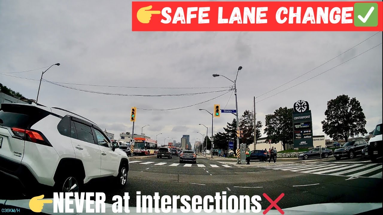 🚦 Не провалите экзамен по вождению! ✅ Перестраивайтесь безопасно и избегайте ошибок