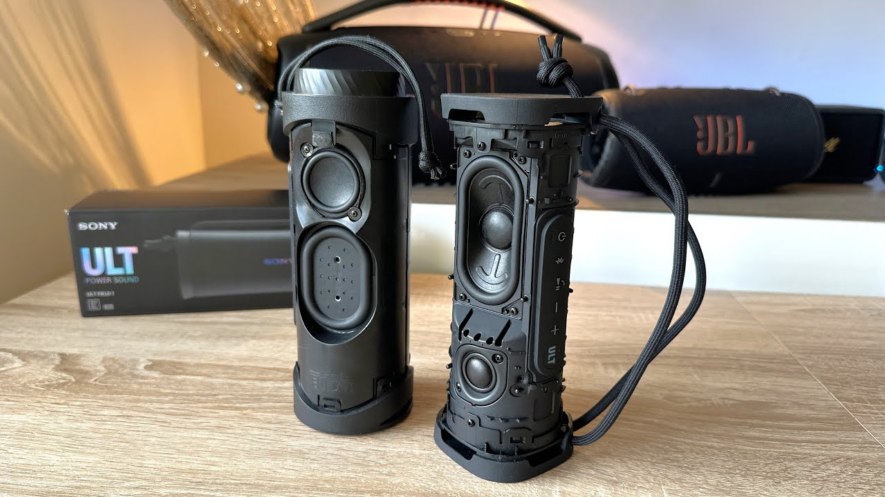 **SONY ULT  FIELD 1** NOWOŚĆ!  vs *TRONSMART  T7*** BINAURAL RECORDING****