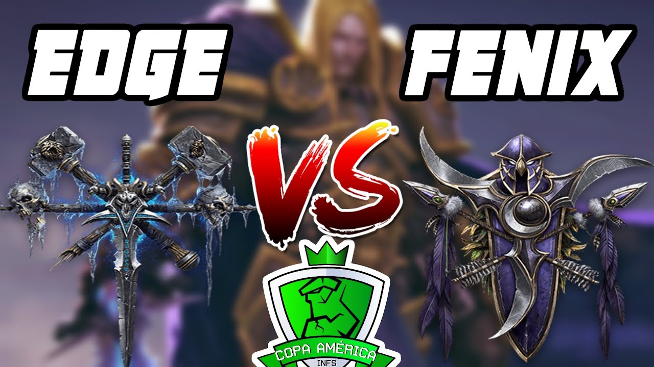 WARCRAFT 3 REFORGED: Edge (Mortos-vivos) vs. Fenix (Elfos) | COPA AMÉRICA INFS GROUPS