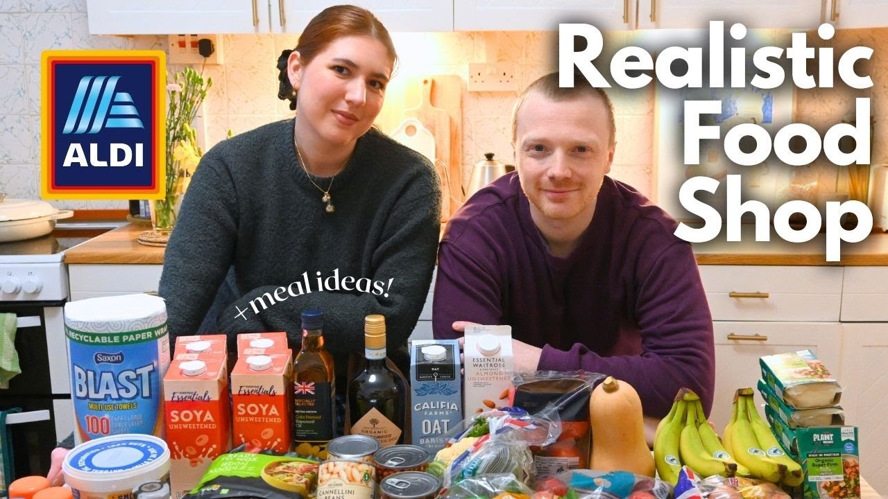 ALDI Vegan Grocery Haul (realistic food for a week) 🛒