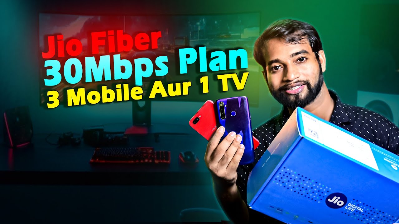 JioFiber 30 Mbps Plan: Kya 3 Mobile Aur 1 TV Smooth Chalenge? JioFiber 30Mbps Plan |