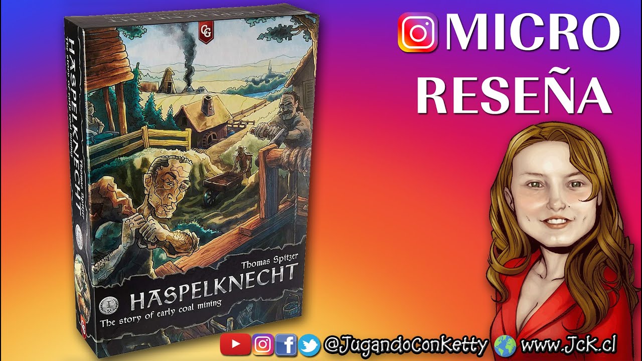 Haspelknecht (Micro Reseña) [JcK / Juego de Mesa / IGTV / Quined Games]