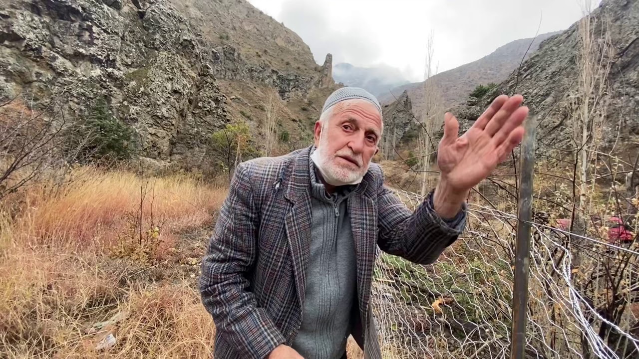 Yusufeli çeltikdüzü köyünde dedemle bahçeye çit yaptık !