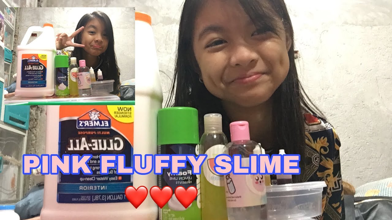 PINK FLUFFY SLIMEEE🥰❤️