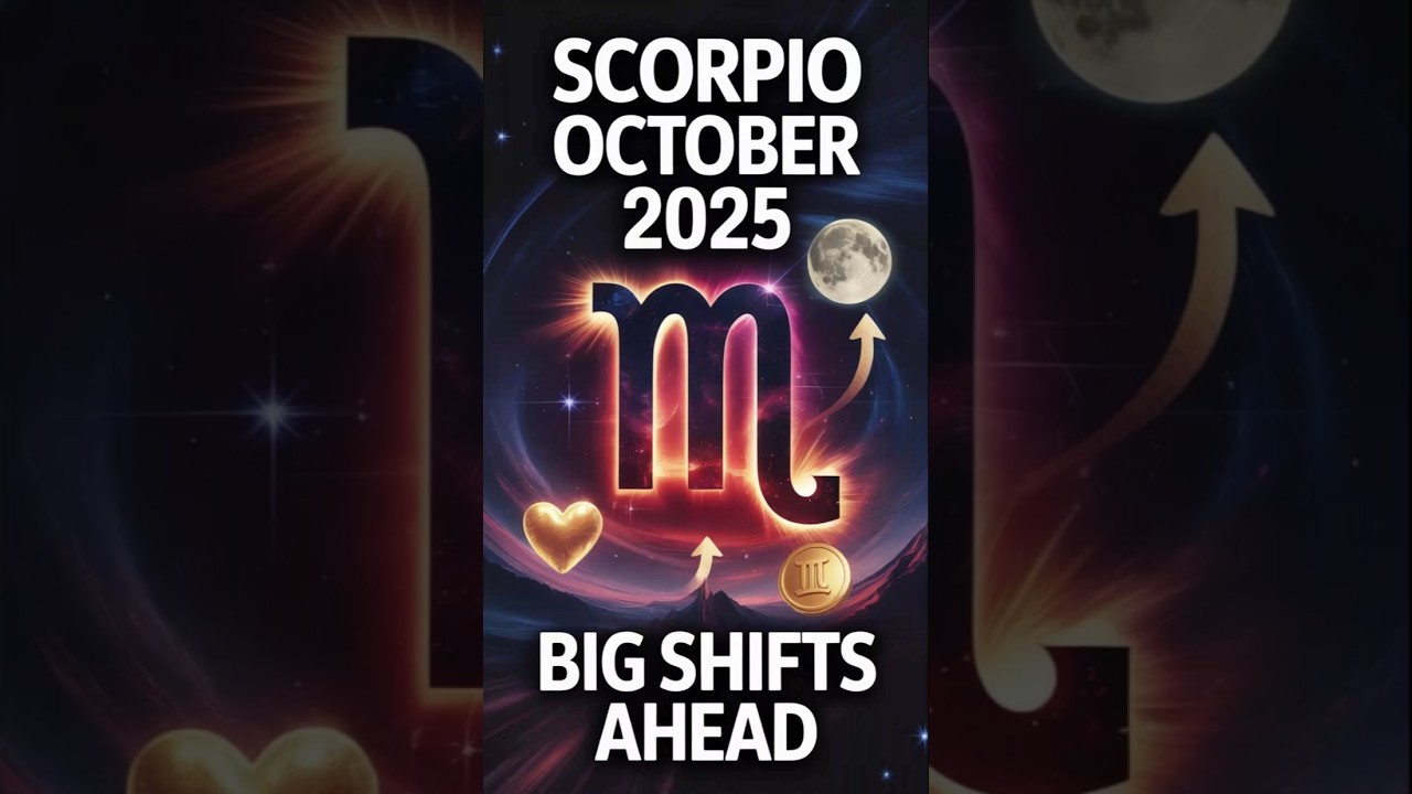 Scorpio October 2025 | Tarot | Horoscope | Astrology | Scorpio Tarot | Scorpio horoscope