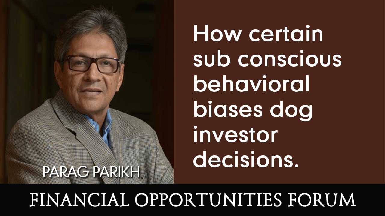 How certain sub conscious behavioral biases dog investor decisions.