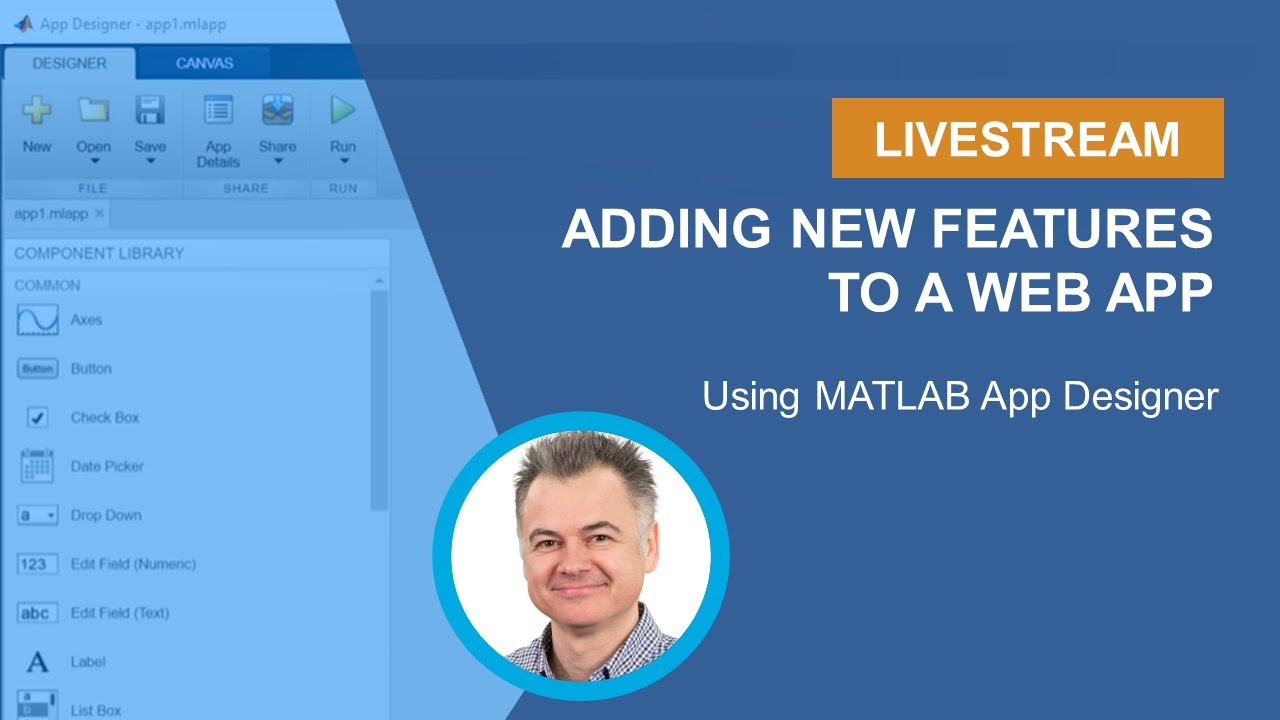 Attempting to add new features to a web app using MATLAB App Designer
