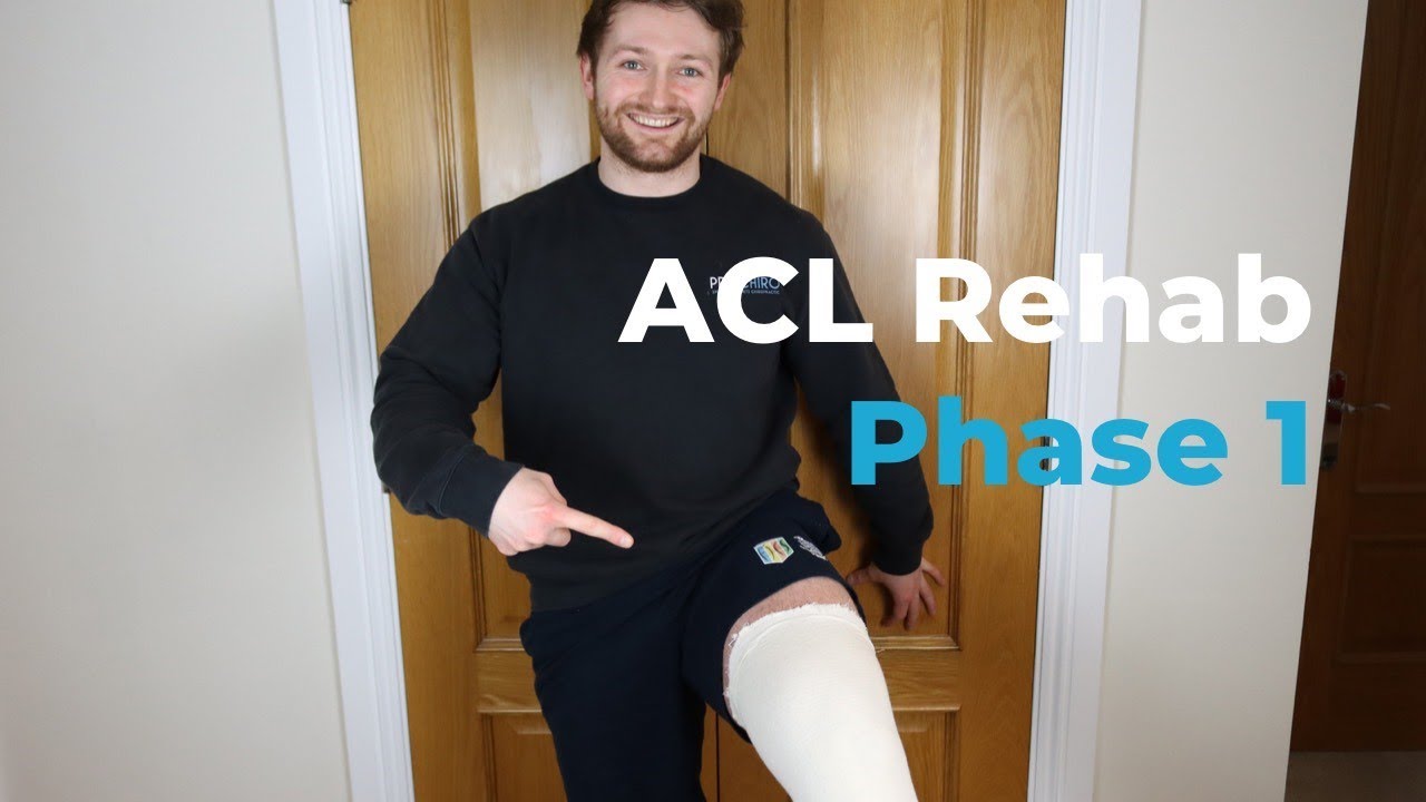 ACL Rehab Exercises - Phase 1