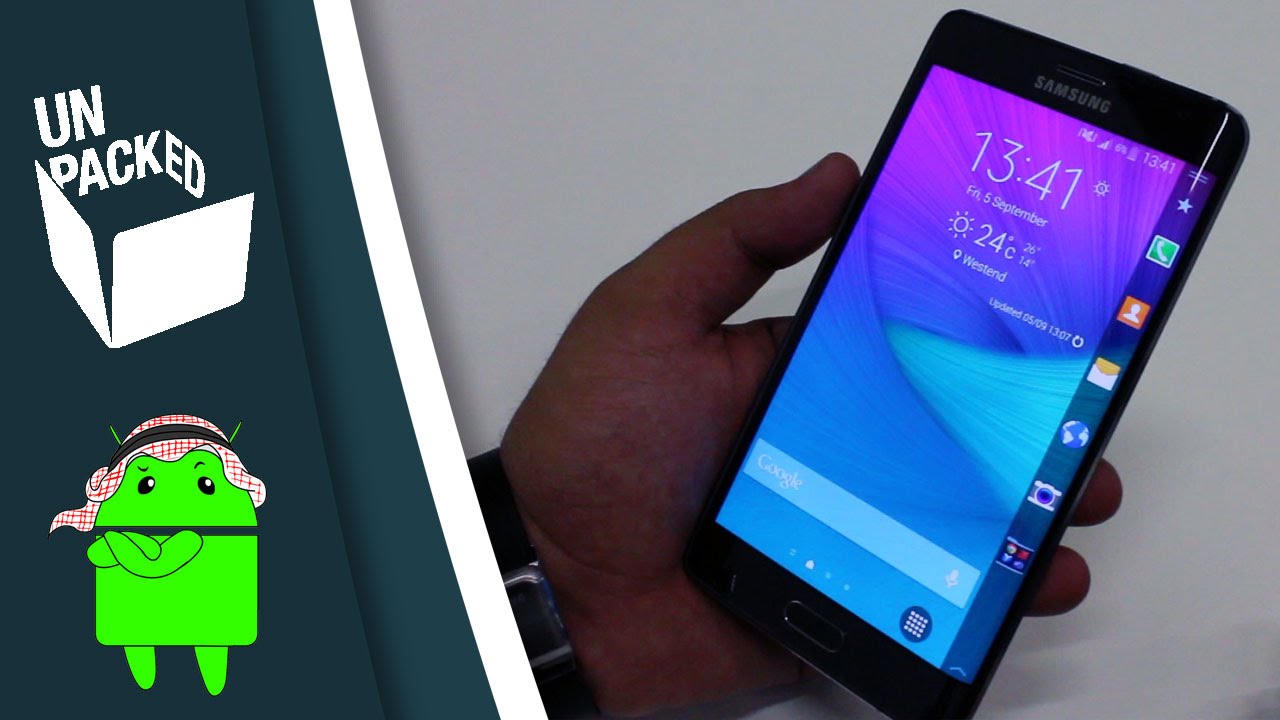 تعرف أكثر على النوت إيدج | Samsung GALAXY Note Edge Hands-on
