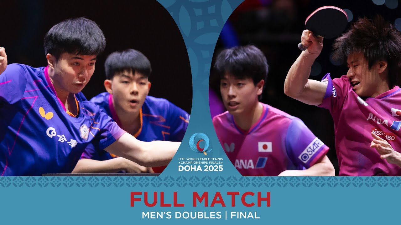 FULL MATCH | Kao/Lin vs Shinozuka/Togami | MD FINAL | #ITTFWorlds2025