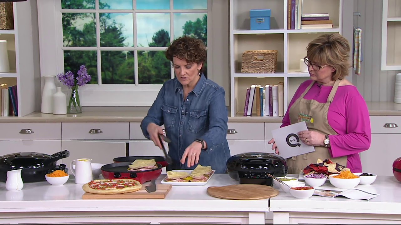 Cook's Essentials Dual Skillet w/ Temperature Control on QVC