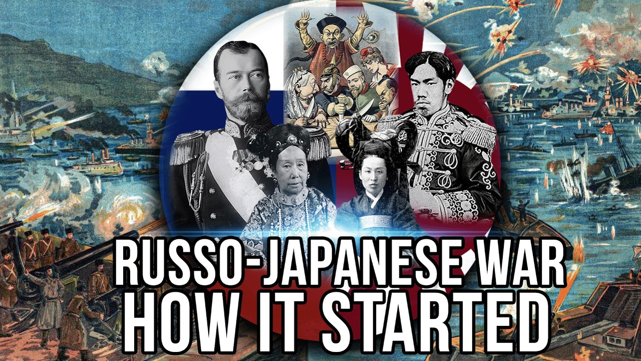 HOW & WHY The Russo-Japanese War (1904-05) Started!