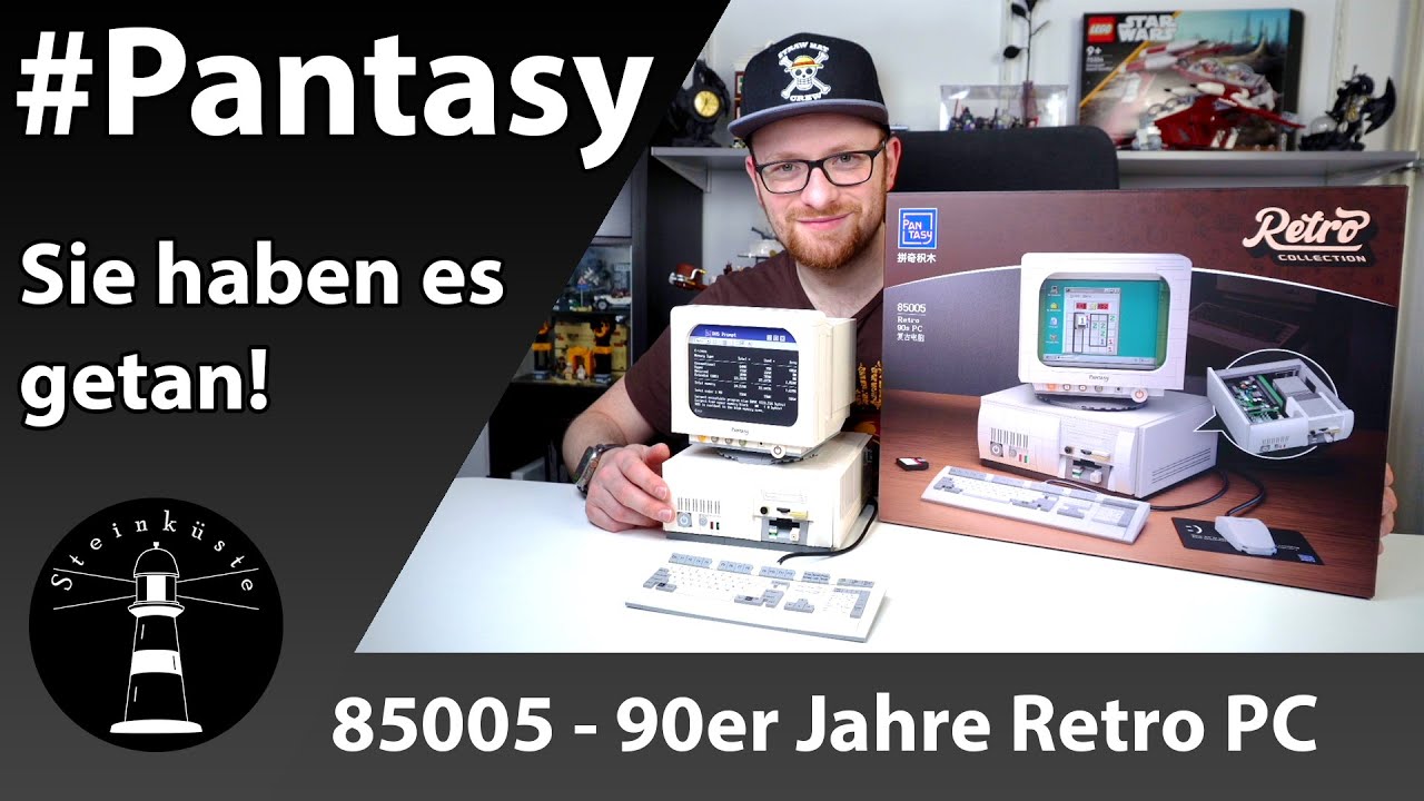 Übertrieben cool was sie hier gemacht haben! - Pantasy 85005 - 90er Jahre Retro PC