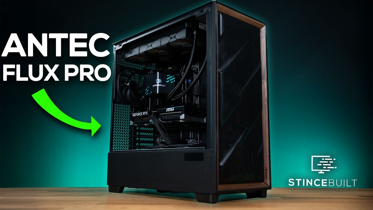 Antec FLUX PRO Gaming PC Build Feat. TRYX Panorama AIO! 9800X3D + 5080