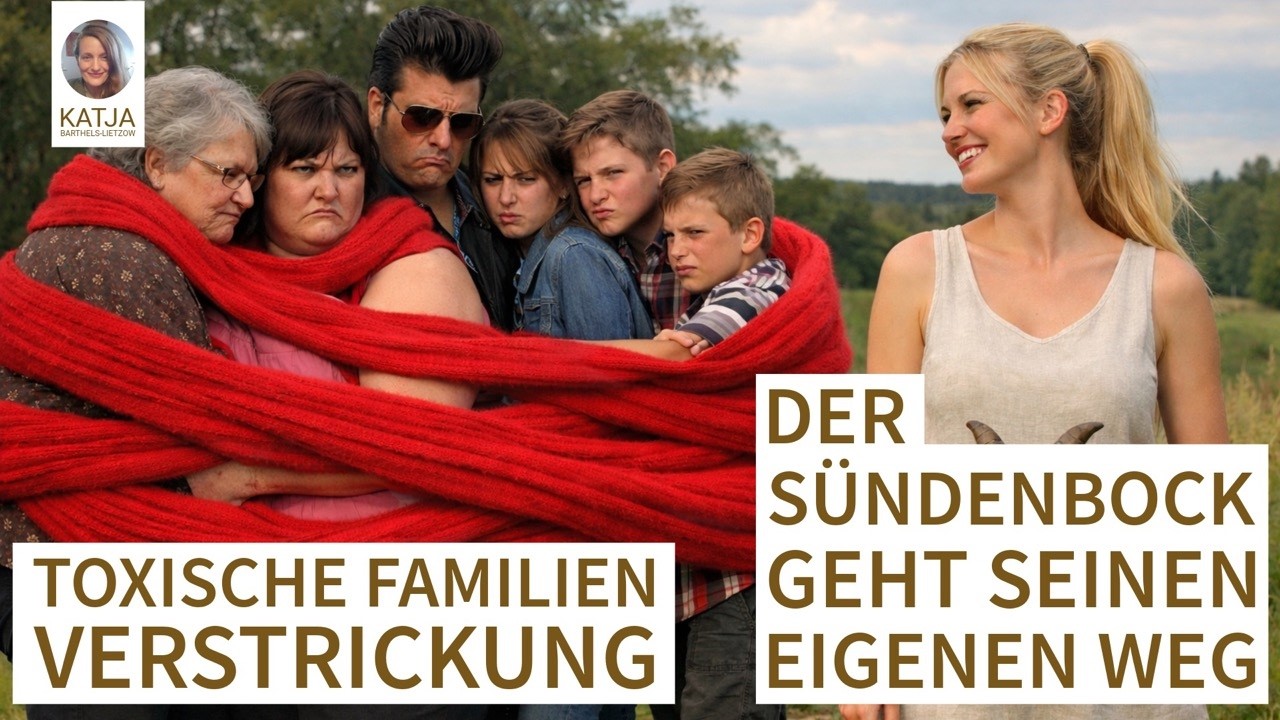 Toxische Familie verlassen: Alle bleiben verstrickt – nur der Sündenbock geht seinen eigenen Weg.