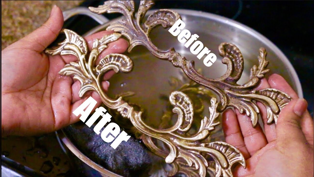 How to clean brass hardware!