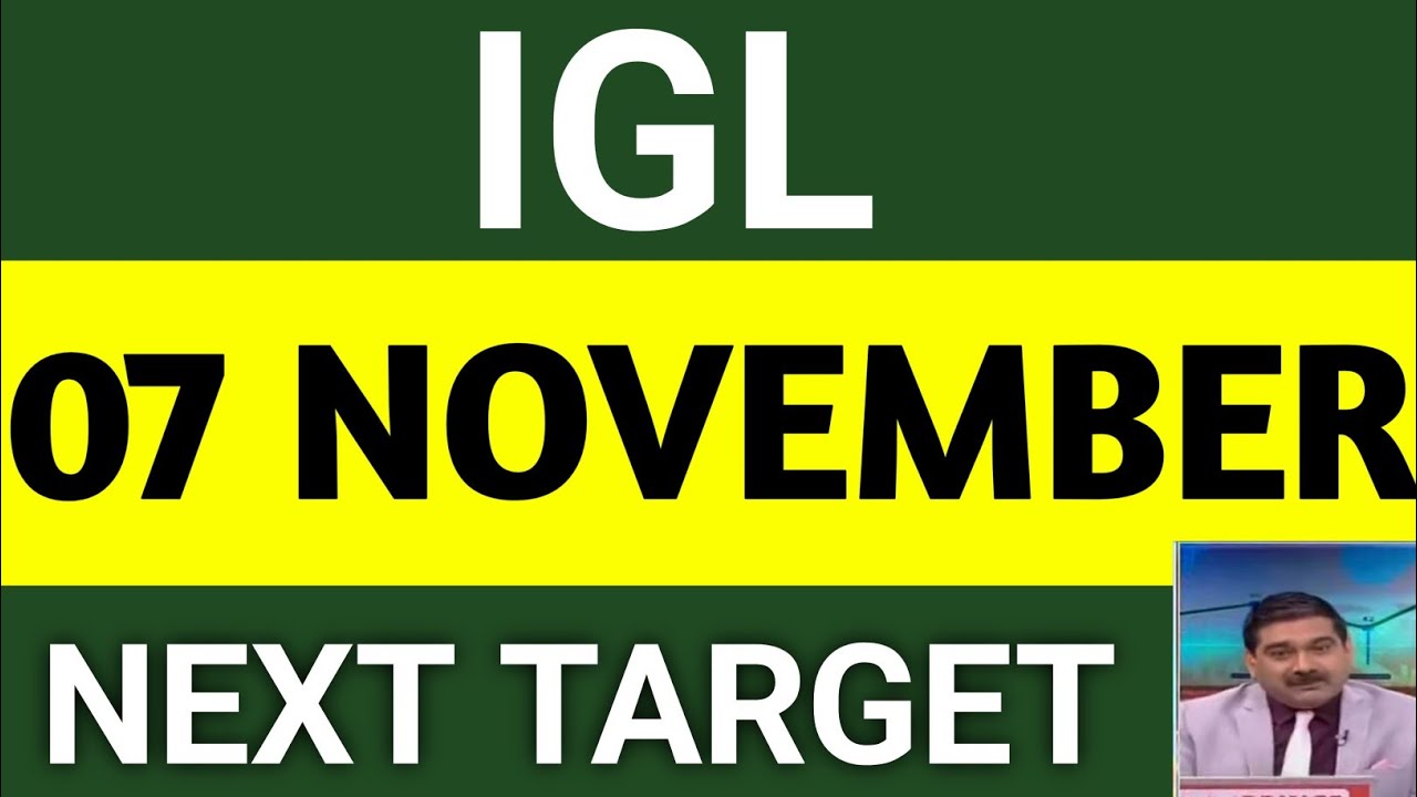 IGL SHARE LATEST NEWS TODAY 🔴 IGL SHARE PRICE NEXT TARGET, ANALYSIS, PRICE TODAY,BUY OR NOT