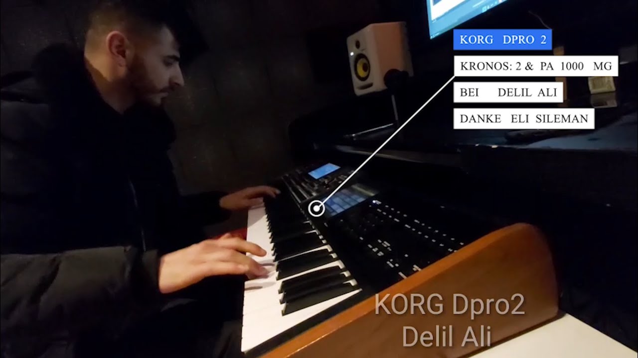 دليل علي | Delil Ali Korg Dpro2 ve Kronos2 ve pa1000mg