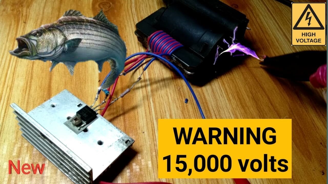 12v to 15kv High Voltage Power Supply / Flyback Transformer DIY Experiment