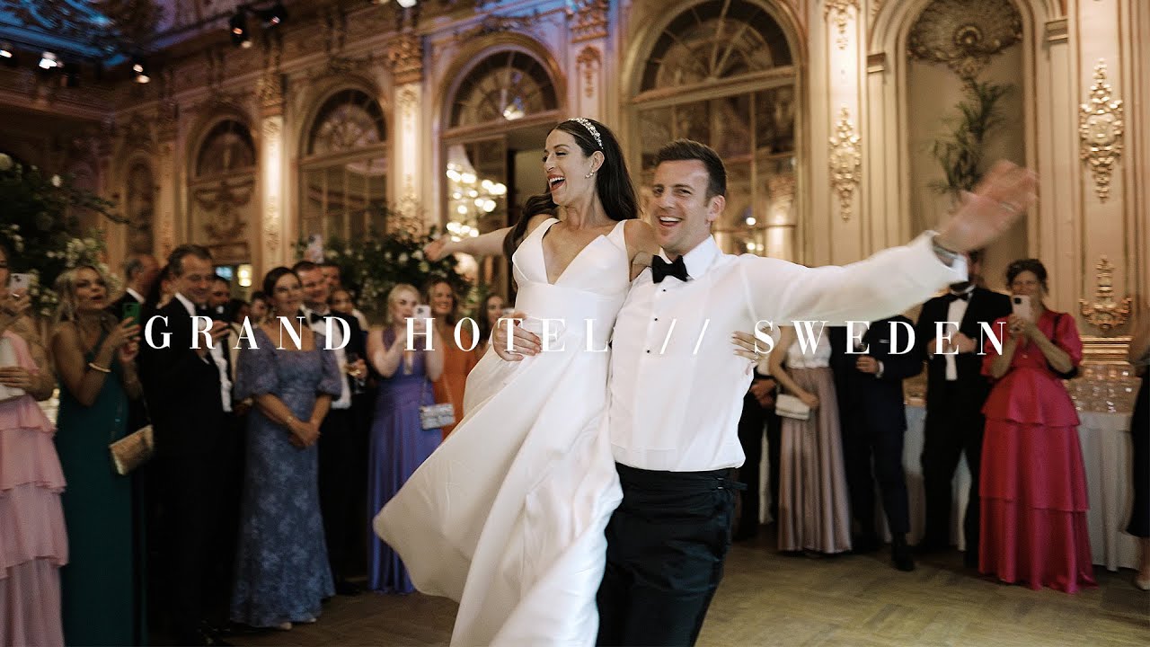 Brittany & Erik // royal Grand Hotel wedding in Stockholm, Sweden