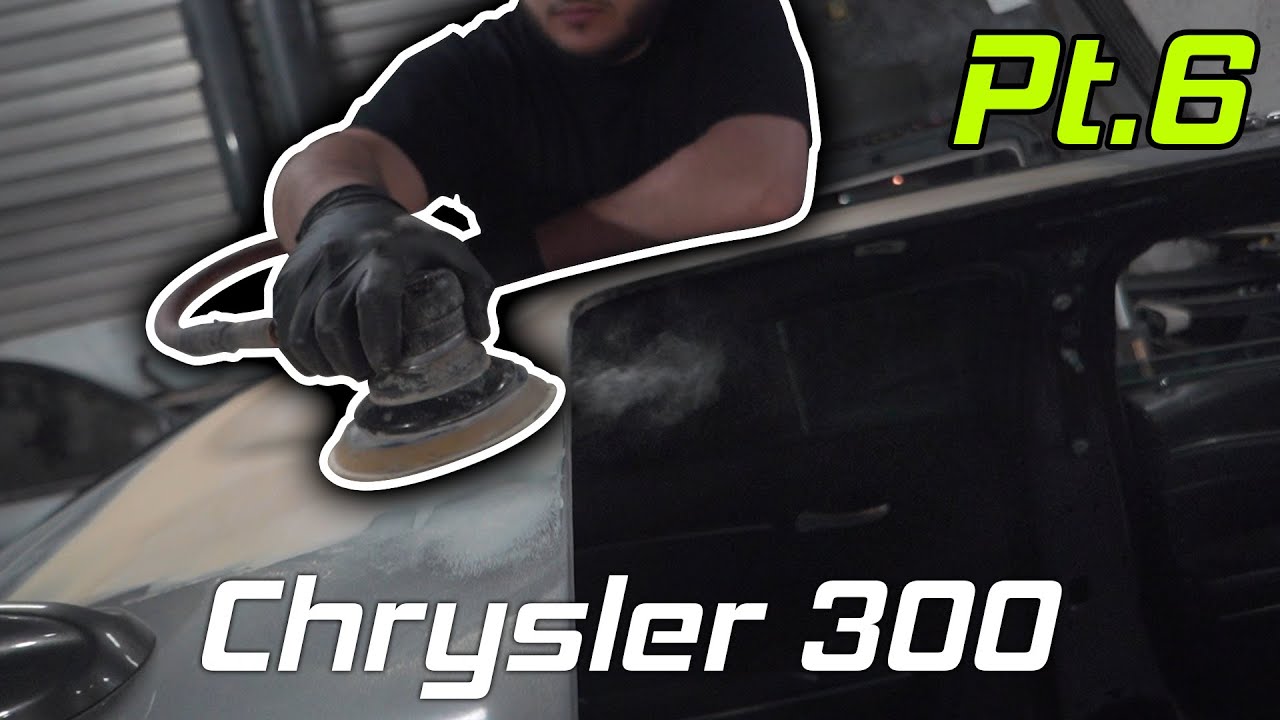 Chrysler 300 Engine Swap (Part 6) repairing body | Flagship Motors
